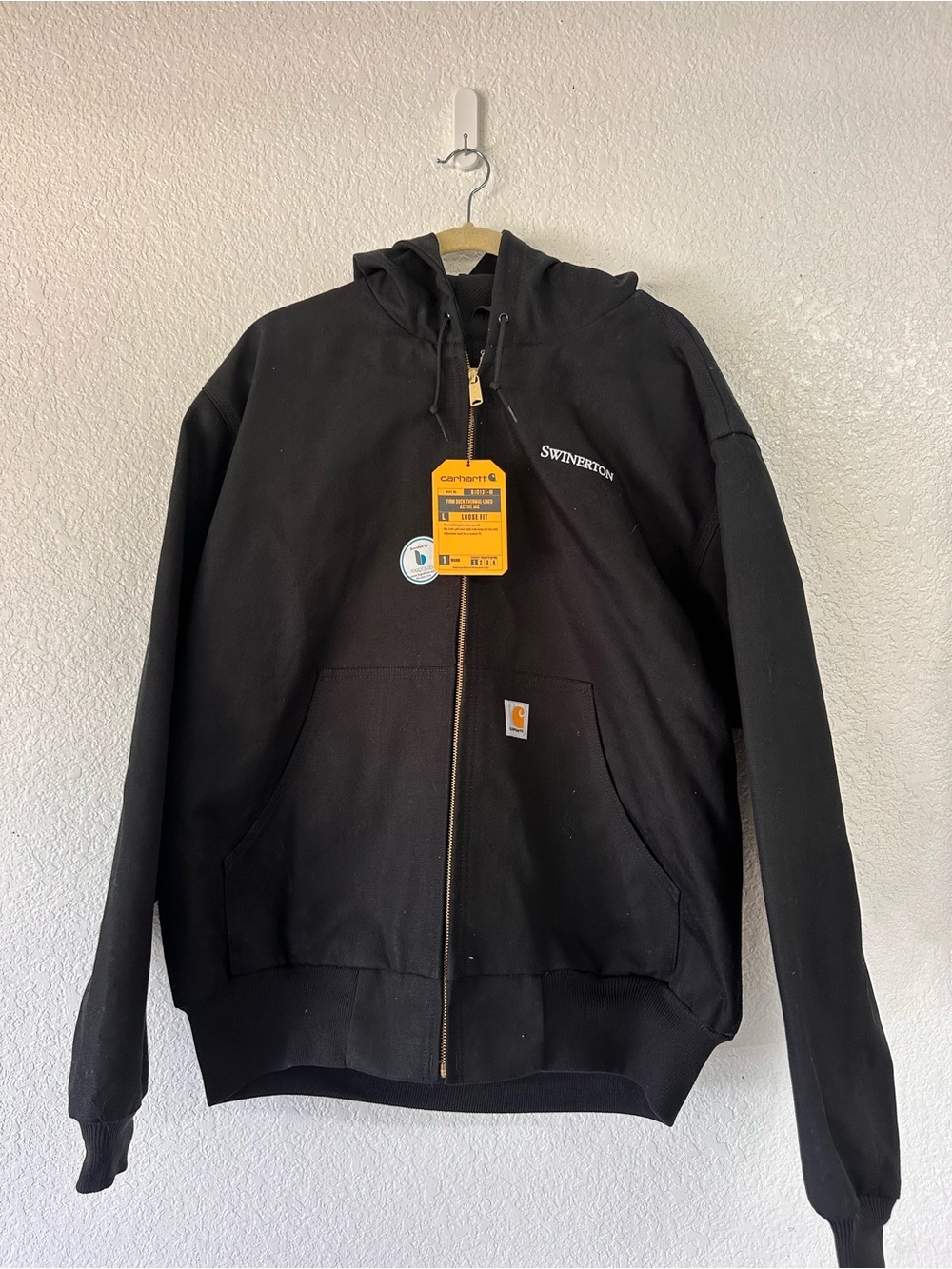CARHARTT ICONIC J140 FIRM DUCK ACTIVE JAC Fits Loose Sz X Large NWT (S20)